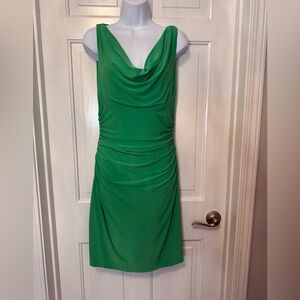 Ralph Lauren Emerald Green Midi Dress